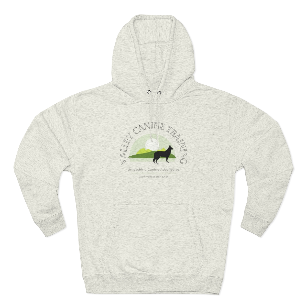 Valley Canine Training Hoodie Mountain Adventures Unisex Premium Pullover Hoodie - Image 12